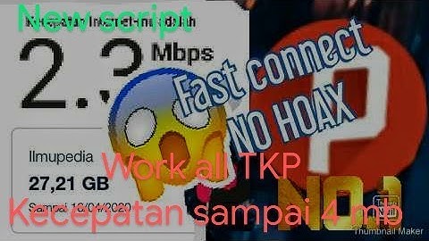 New script ilmupedia Dan ruang guru Telkomsel dan axsis 💯 % work all TKP kecepatan 4mb