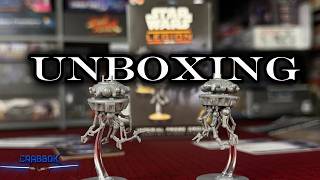 Imperial Probe Droids Expansion!   Unboxing and Assembly - Star Wars Legion