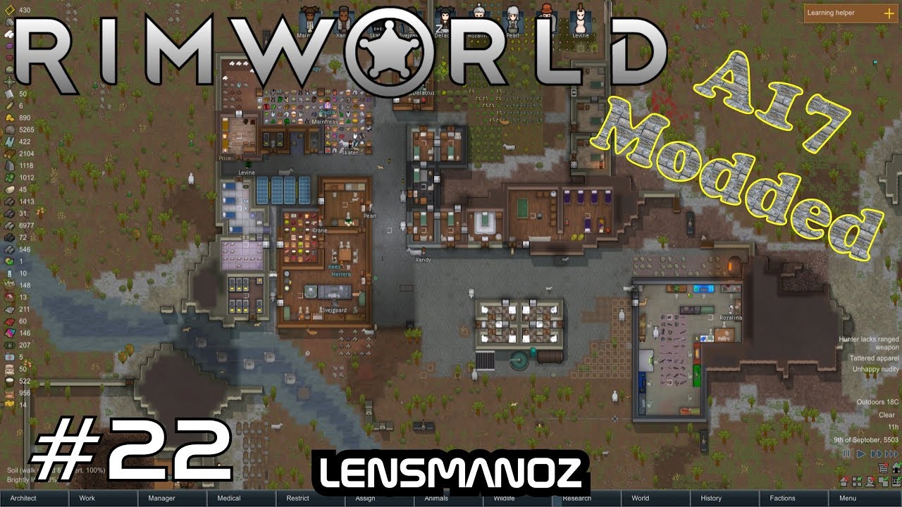 Rimworld A17 Modded - Ep 22 - Sapper Raid