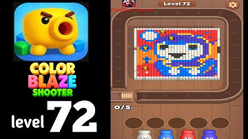Color Blaze Shooter level 72 Guide Walkthrough Solution