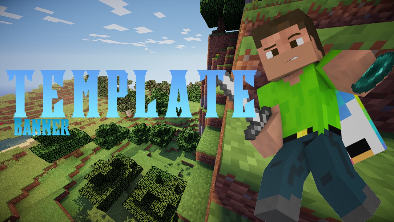 ㊗ Minecraft // Speed Art // Banner Template ㊗ - YouTube