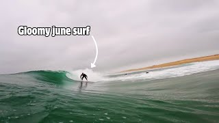 Good Waves On A Gloomy June Morning