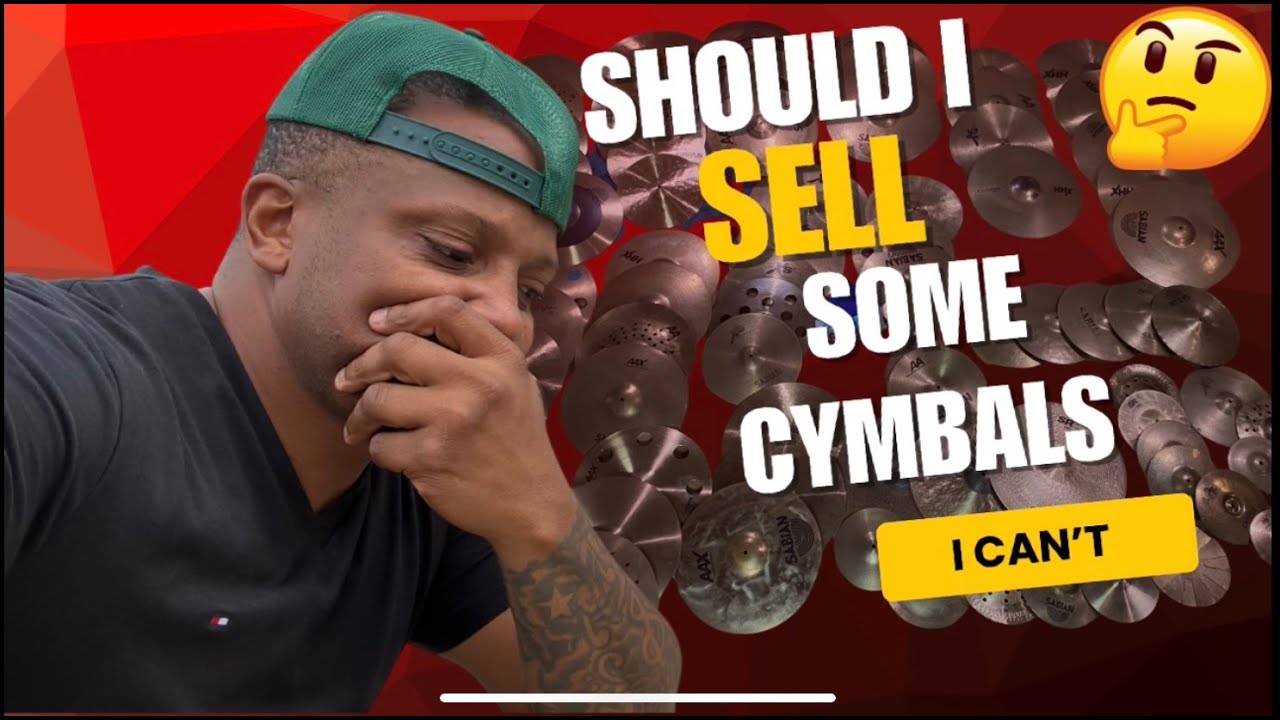 Should I Sell MY Cymbals//Drum Vlog//Tommiesworld86