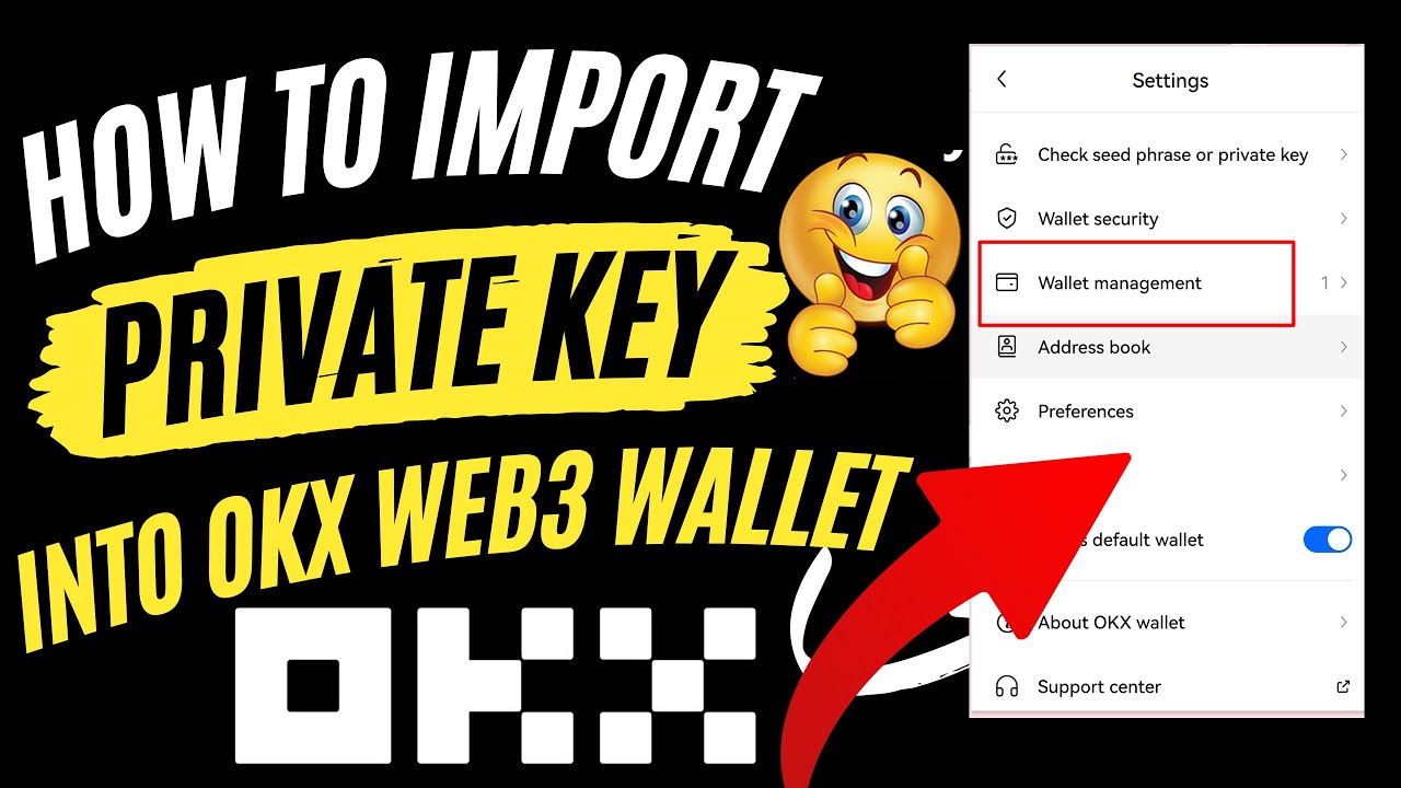 Step by Step Guide Importing Private Key into OKX Web3 Wallet | Crypto  Wallets Info