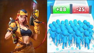 Last Z Survival VS Count Master | Hard Level Gameplay | Walkthrough Gameplays 🧟‍♂️🔢🎮🔥