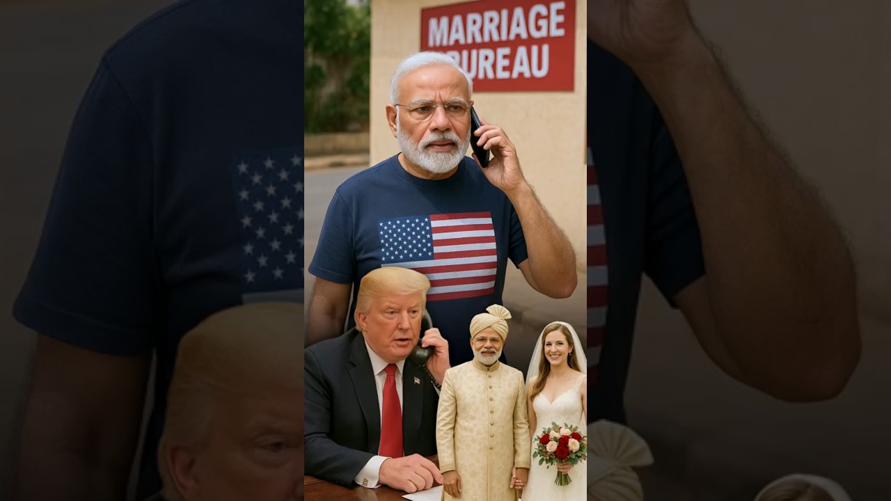 Modi Asking Trump for American Girlfriend 😂 | Epic Comedy Roast Battle