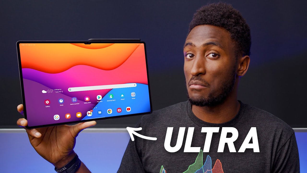 Galaxy Tab S8 Ultra: A Monster Tablet! - YouTube