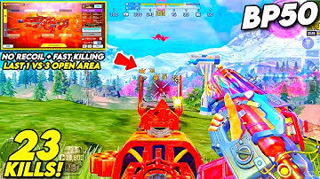 NO RECOIL + FAST KILLING | BEST BP50 GUNSMITH CODM BR | BP50 GUNSMITH BR