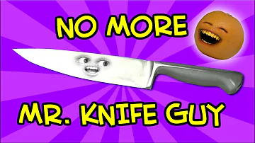 Annoying Orange - No More Mr. Knife Guy (Song Parody)