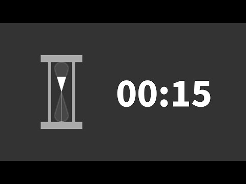 15 Seconds Timer ‐ Hourglass
