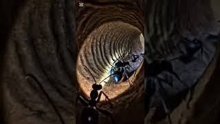 বড় পিপড়ার গর্ত 😱#Shorts #animals #viral #animalshorts #pet #adorable #pets #wildlife #animallovers