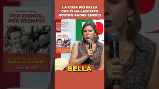 Bianca Berlinguer: “La cosa più bella che ci ha lasciato papà”