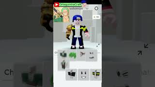 Roblox - One Piece RORONOA ZORO Avatar [ cosplay ] #Shorts