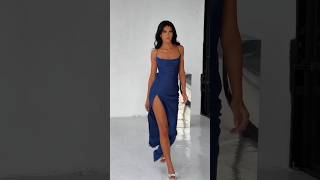 💙 Love The Look | MISHA Maxi Navy Dress #shorts #youtubeshorts #fashionbrand