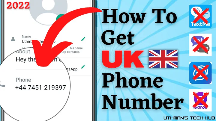 2023 Updated Guide: Get free UK phone number for verification