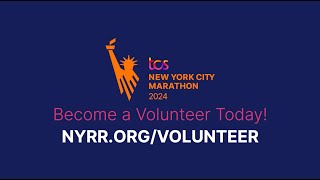 Volunteer at the 2024 TCS New York City Marathon!