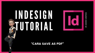 ADOBE INDESIGN | CARA EXPORT PDF