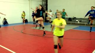 hip rotation on skip jump