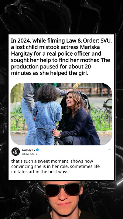 Mariska Hargitays Sweet Moment