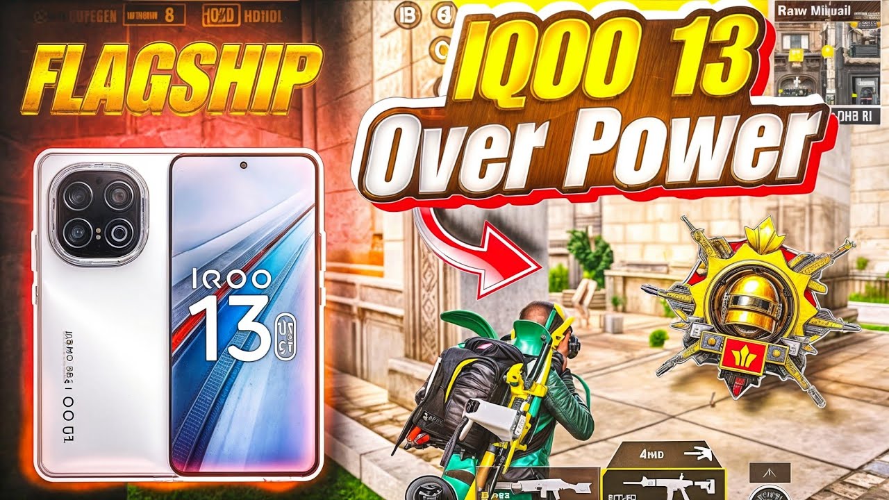 iQOO 13 BGMI TEST 120 FPS 🔱🔥 SMOOTH GRAPHICS SETTINGS WITH FPS METER ...