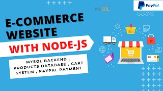 Node JS -Build E-commerce Website nodejs