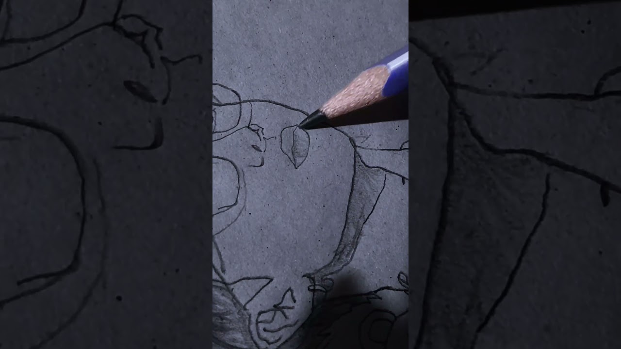 Namjoon pencil sketch | ARMY love 💜 