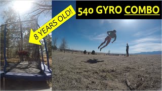 Insane GRASS Session! (540 GYRO COMBO)