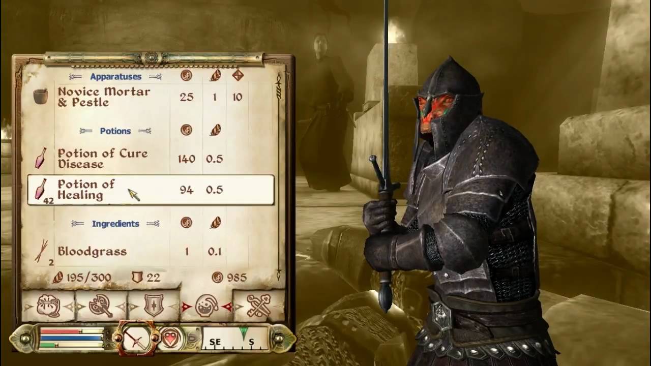 Oblivion Walkthrough - Main Quest - Dagon Shrine - Through the Caverns | WikiGameGuides