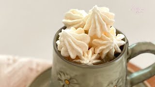 Coconut Meringue Cookies 椰丝蛋白糖霜饼