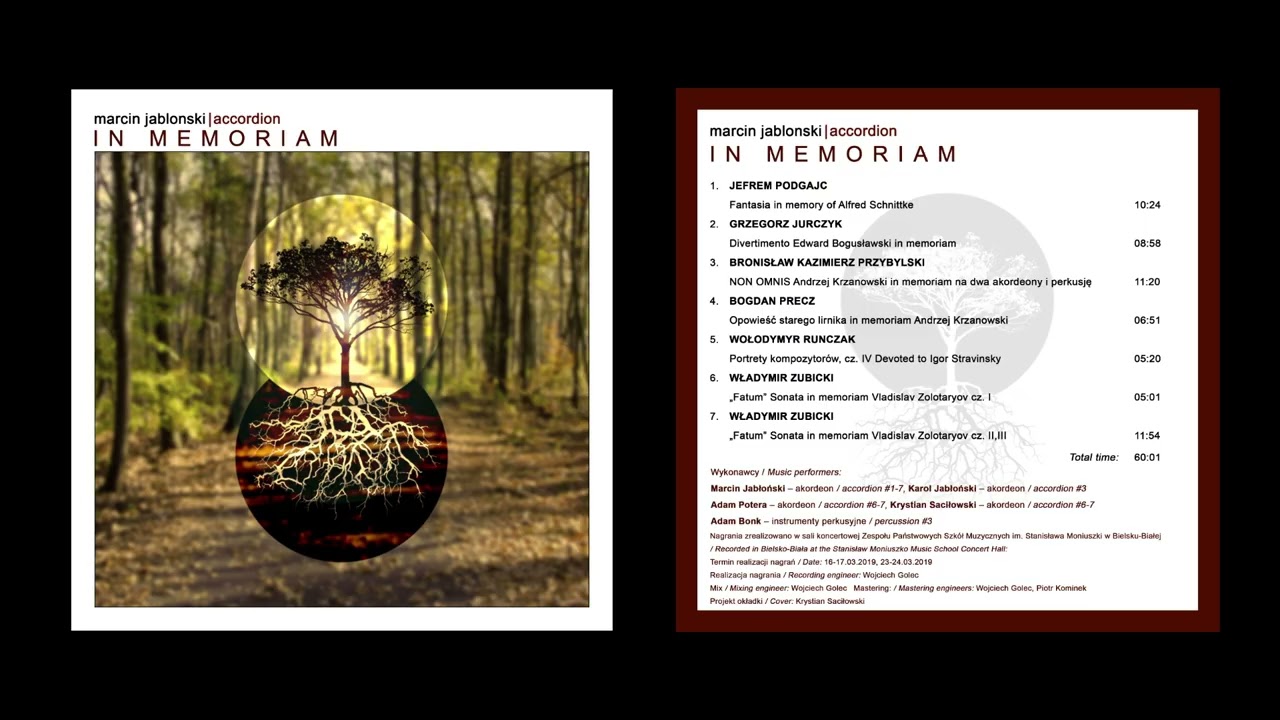 Grzegorz Jurczyk - Divertimento - Marcin Jabłoński (accordion)