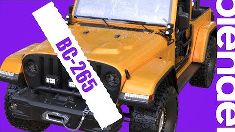 Baking a Jeep – Blender Workflow | Backctage Episode 265