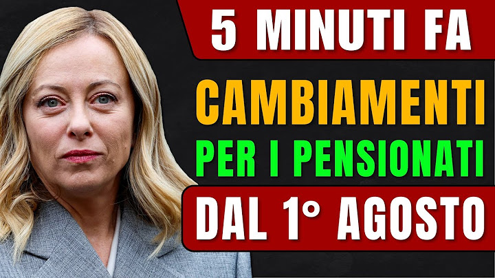 🚨 5 MINUTI FA! Pensioni URGENTE ❗️ Cedolino Agosto 2025 ➡ Grandi cambiamenti per tutti i pensionati!