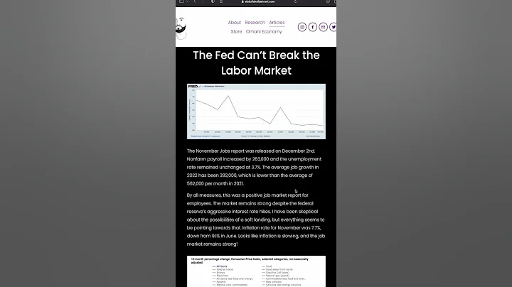 November unemployment rate and jobs report