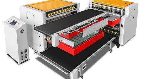 Automatic bidirectional cardboard slitting machine