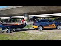 Launch a Boat From a Trailer Tesla Model x