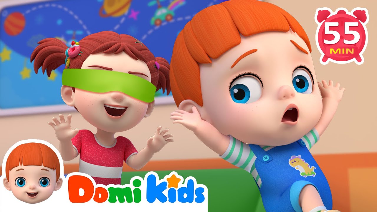 寶貝多米兒歌大全｜早教兒歌｜經典熱門兒歌｜動物兒歌｜寶寶躲貓貓｜domikids 中文｜Nursery Rhymes