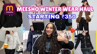 *HUGE* MEESHO WINTER WEAR HAUL | MEESHO WINTER FINDS | HONEST REVIEW | SWEATER, CARDIGAN, HOODIE 💖🌷 screenshot 4