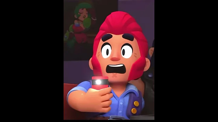 Edgar and Colette Kiss!? 💀#brawlstars #shorts (animation from @Spark_Studios )