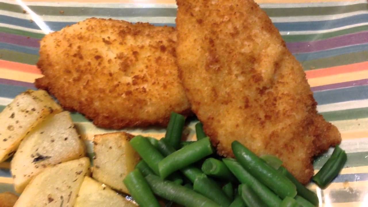 Quick Bodybuilding Meal Baked Fish With Seasoned Potatoes and Green