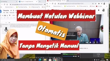 Cara Membuat Notulen/Catatan Webbinar Otomatis Tanpa Perlu Mengetik