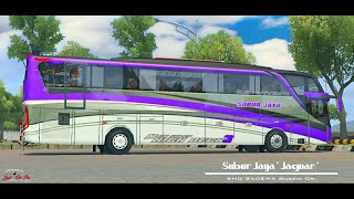 Share Gratis Livery Subur Jaya "Jaguar' || SHD SADEWA Bussid Ori || Bus Simulator Indonesia. screenshot 5