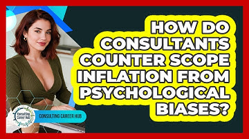 How Do Consultants Counter Scope Inflation From Psychological Biases? - Consulting Career Hub