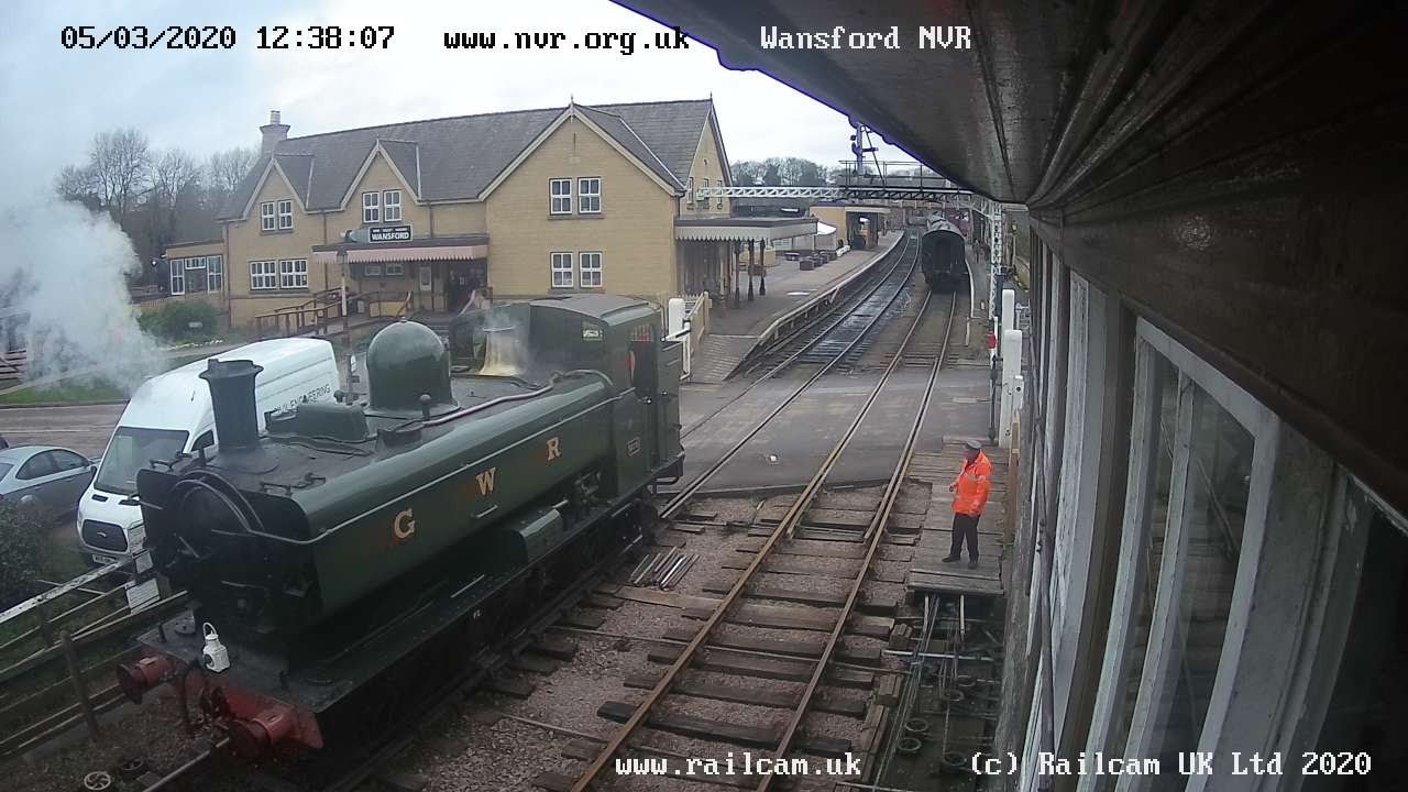 NVR - Orton mere Station - Nene Valley Railway - Peterborough - UK