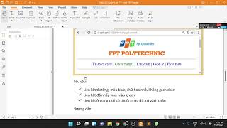 Xây dựng trang web WEB1013 lab4 bài 2 FPT Polytechnic