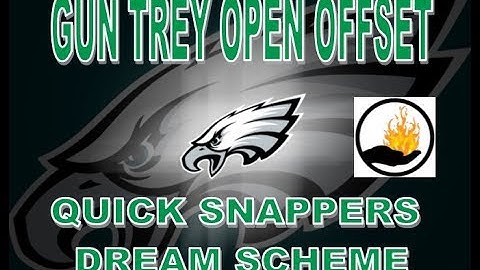 MADDEN 17  QUICK SNAPPERS DREAM SCHEME - EAGLES GUN TREY OPEN OFFSET