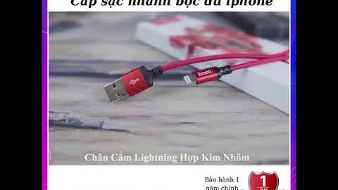 dây cáp sạc dù hoco x14