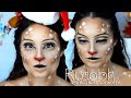 Rudolph Maquillaje Reno Navidad / Ciervo / The red nosed reindeer Glitter Makeup Deer