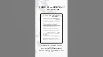 📁 Introducing the Ultimate Organizer Forms Bundle! 📁