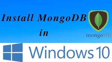 Install MongoDB in Windows and setup MongoDB Atlas