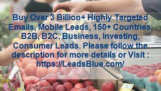 Buy Germany Consumer Email Database